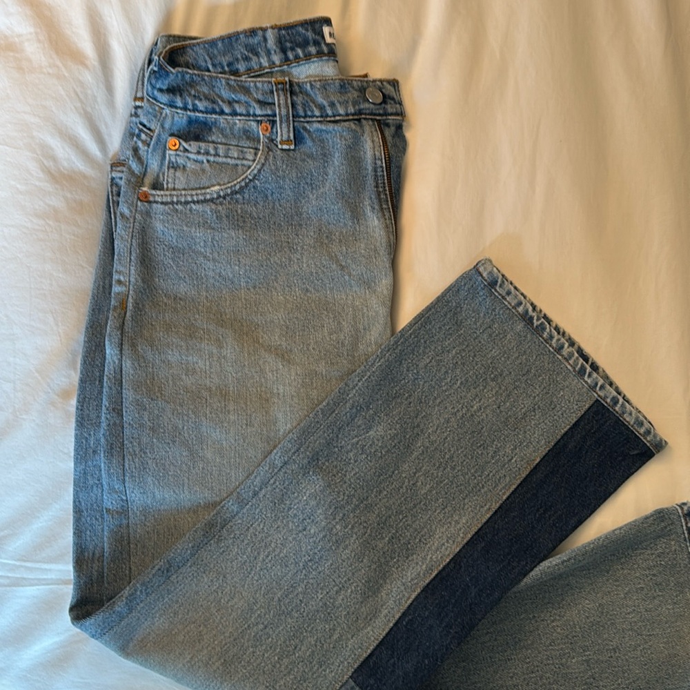 Redone and Levi’s reconstructed collaboration- denim jeans size 28